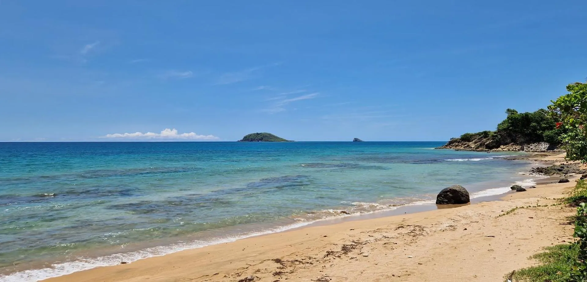 La Belle Vue - Grand Studio Vues Mer Et Acces Plages Deshaies Guadeloupe