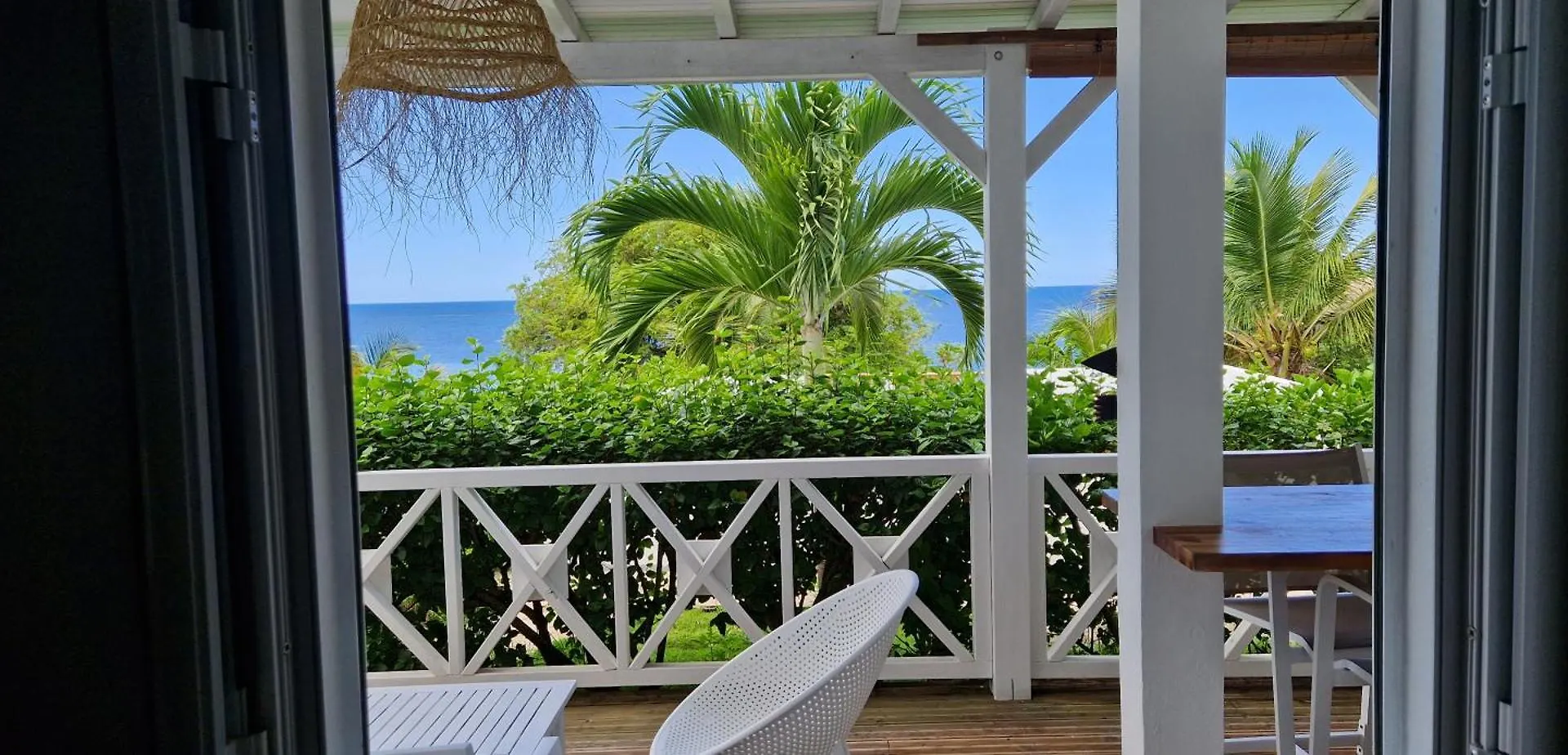 La Belle Vue - Grand Studio Vues Mer Et Acces Plages Deshaies Lägenhet