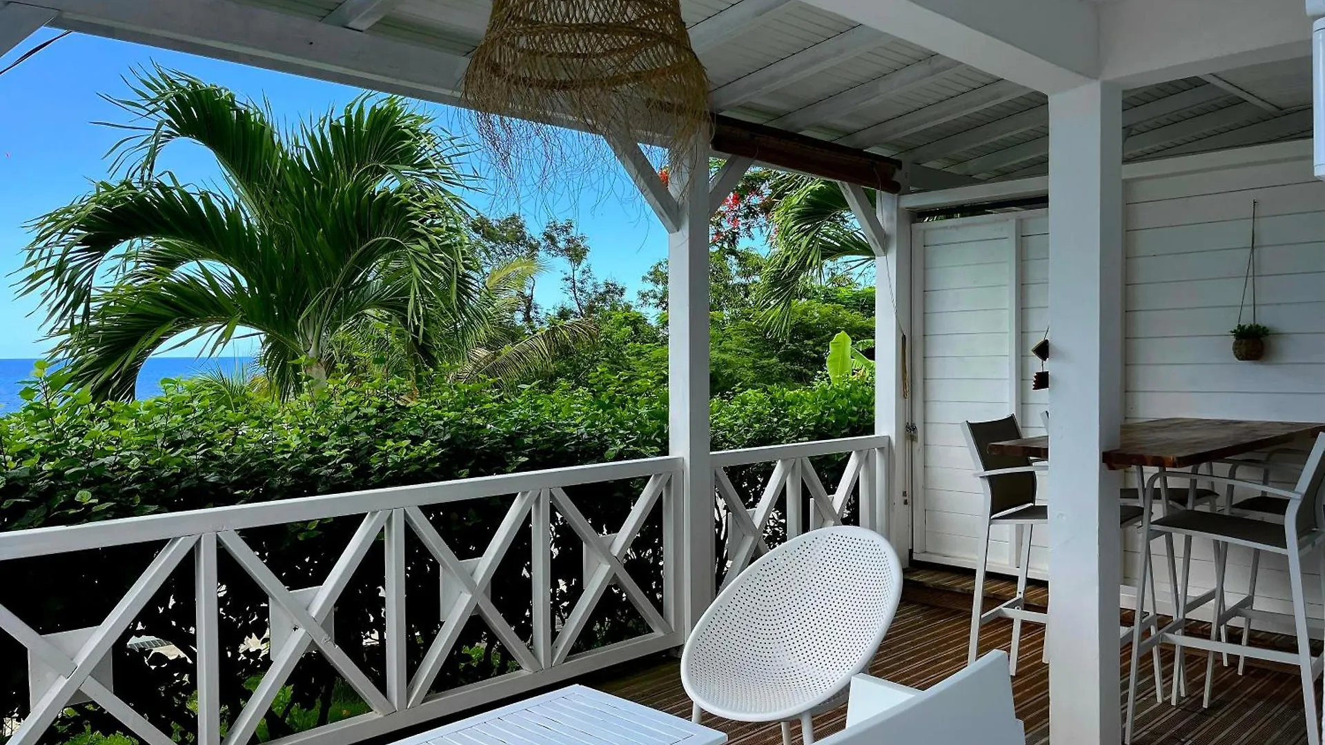 Lägenhet La Belle Vue - Grand Studio Vues Mer Et Acces Plages Deshaies